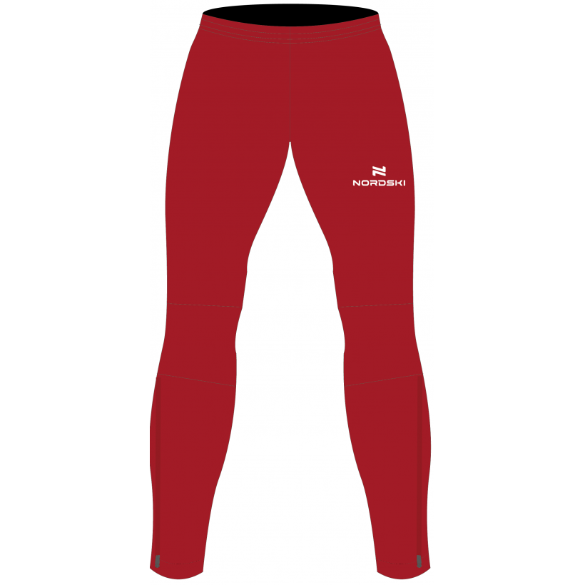 Разминочные брюки Nordski Jr.Motion Red подростковые (арт. NSJ403900) - 