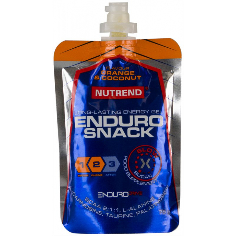 Гель Nutrend EnduroSnack Апельсин-Кокос 75 g (арт. УТ00009500) - 